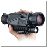 Монокуляр ночного видения NV-300 с записью - в руке