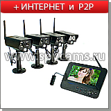 Система охранного IP видеонаблюдения для дома