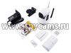 Комплектация видеокамеры с датчиками Link Alarm E800A-WiFi