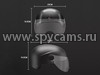 Шлем с записью на SD карту с двух камер GOLDSTAR RP-200-B (lux) и блютус гарнитурой для роликов и самоката