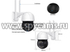 Поворотная WiFi IP видеокамера HDcom 222-SWZ2 - основные элементы