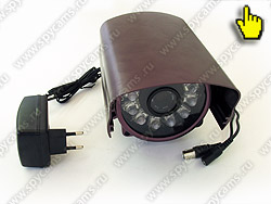 Проводная уличная CCD камера JK-508 ночного видения комплектация