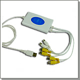 4-х канальный ЮСБ (USB) переходник со звуком (2 канала)
